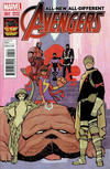 Cover Thumbnail for All-New, All-Different Avengers (2015 series) #1 [Incentive Cliff Chiang Inhumans 50th Anniversary Variant]