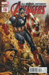 Cover Thumbnail for All-New, All-Different Avengers (2015 series) #4 [Mark Brooks Captain America 75th Anniversary Variant]