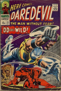 Cover for Daredevil (Marvel, 1964 series) #23 [British]