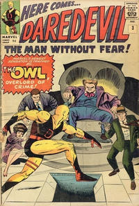Cover for Daredevil (Marvel, 1964 series) #3 [British]