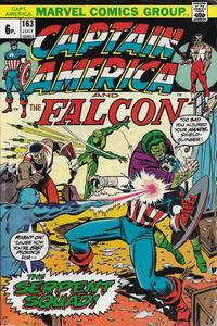 Cover Thumbnail for Captain America (Marvel, 1968 series) #163 [British]