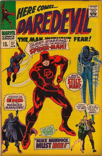 Cover Thumbnail for Daredevil (Marvel, 1964 series) #27 [British]
