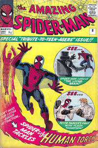 Cover Thumbnail for The Amazing Spider-Man (Marvel, 1963 series) #8 [British]