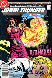 Cover Thumbnail for Jonni Thunder (DC, 1985 series) #2 [Newsstand]