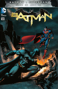 Cover Thumbnail for Batman (DC, 2011 series) #50 [Batman v Superman Full Color Cover]