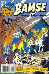 Cover Thumbnail for Bamse (Hjemmet / Egmont, 1991 series) #1/2001