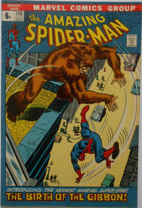 Cover for The Amazing Spider-Man (Marvel, 1963 series) #110 [British]