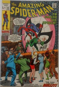 Cover Thumbnail for The Amazing Spider-Man (Marvel, 1963 series) #91 [British]