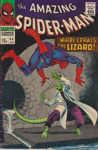 Cover for The Amazing Spider-Man (Marvel, 1963 series) #44 [British]