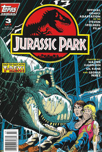 Cover for Jurassic Park (Topps, 1993 series) #3 [Newsstand]