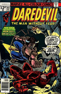Cover for Daredevil (Marvel, 1964 series) #144 [British]