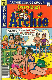 Cover Thumbnail for Everything's Archie (Archie, 1969 series) #87