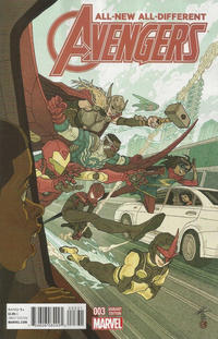 Cover Thumbnail for All-New, All-Different Avengers (Marvel, 2016 series) #3 [Afu Chan Variant]