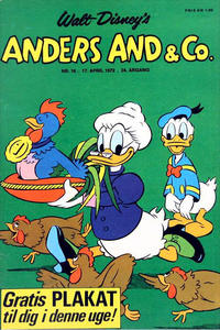 Cover Thumbnail for Anders And & Co. (Egmont, 1949 series) #16/1972