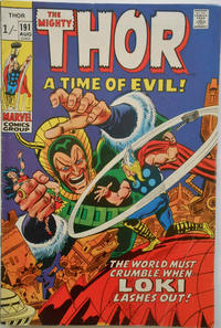Cover Thumbnail for Thor (Marvel, 1966 series) #191 [British]