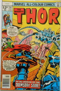 Cover for Thor (Marvel, 1966 series) #261 [British]