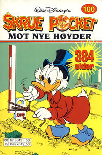 Cover Thumbnail for Skrue Pocket (Hjemmet / Egmont, 1984 series) #100 - Mot nye høyder