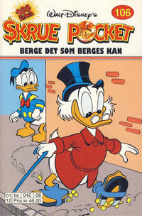 Cover Thumbnail for Skrue Pocket (Hjemmet / Egmont, 1984 series) #106 - Berge det som berges kan