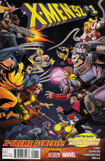 Cover for X-Men '92 (Marvel, 2016 series) #1