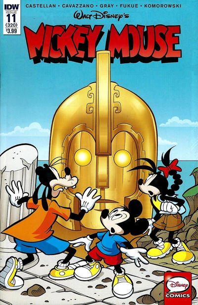 Cover for Mickey Mouse (IDW, 2015 series) #11 / 320 [Regular Cover]