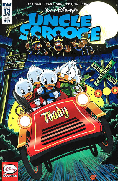 Cover for Uncle Scrooge (IDW, 2015 series) #13 [Subscription Cover]