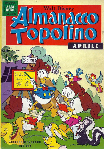Cover for Almanacco Topolino (Mondadori, 1957 series) #244