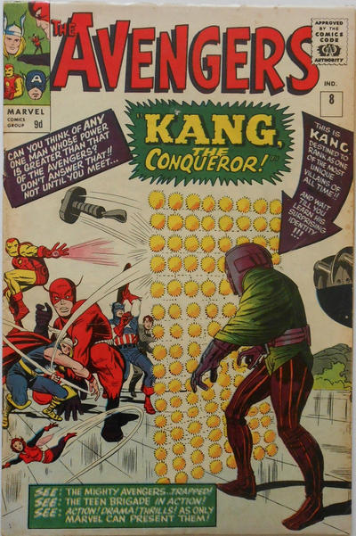 Cover for The Avengers (Marvel, 1963 series) #8 [Regular Edition]