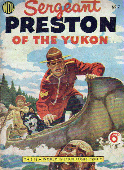 Cover for Sergeant Preston of the Yukon (World Distributors, 1953 series) #7