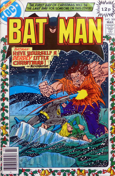 Cover for Batman (DC, 1940 series) #309 [British]