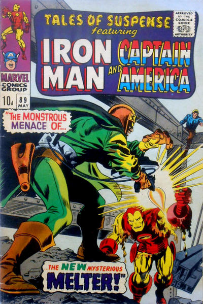 Cover for Tales of Suspense (Marvel, 1959 series) #89 [British]