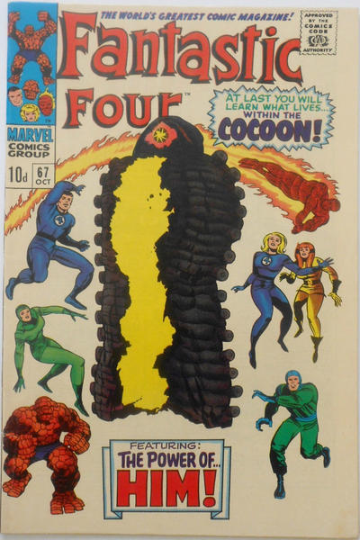 Cover for Fantastic Four (Marvel, 1961 series) #67 [British]
