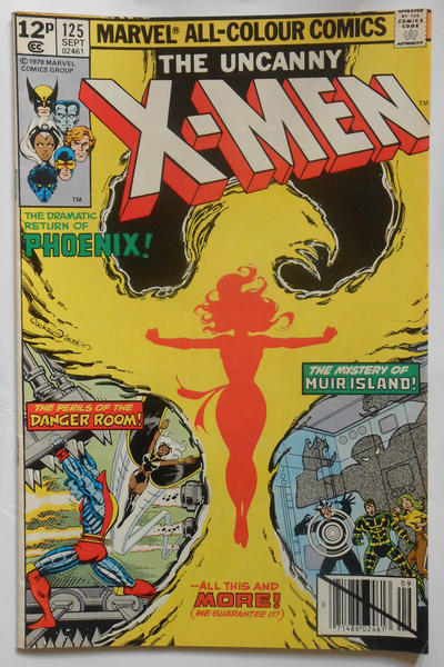Cover for The X-Men (Marvel, 1963 series) #125 [British]