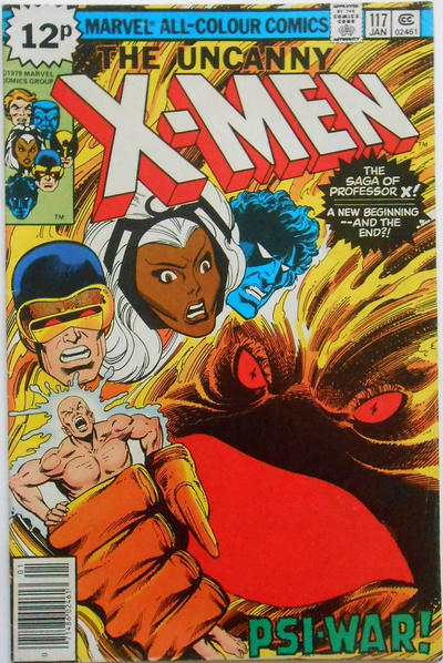 Cover for The X-Men (Marvel, 1963 series) #117 [British]