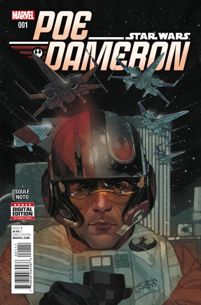 Cover for Poe Dameron (Marvel, 2016 series) #1 [Phil Noto]
