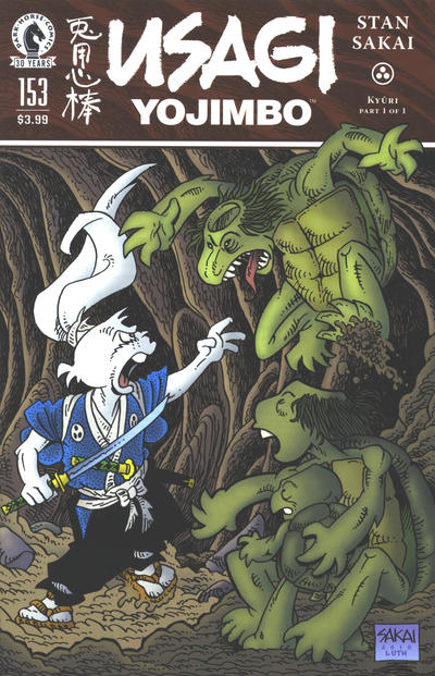 Cover for Usagi Yojimbo (Dark Horse, 1996 series) #153