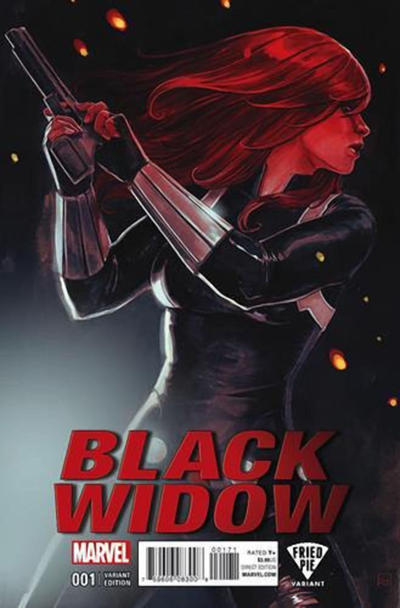 Cover for Black Widow (Marvel, 2016 series) #1 [Fried Pie Exclusive Stephanie Hans]