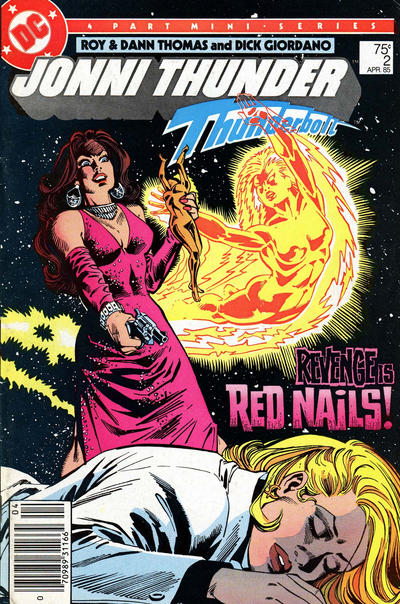 Cover for Jonni Thunder (DC, 1985 series) #2 [Newsstand]