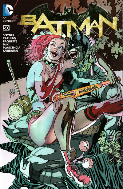 Cover for Batman (DC, 2011 series) #50 [ComicXposure Color Connecting Cover]