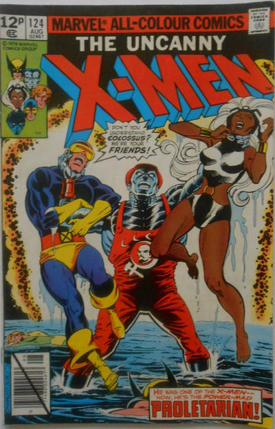 Cover for The X-Men (Marvel, 1963 series) #124 [British]