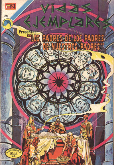 Cover for Vidas Ejemplares (Editorial Novaro, 1954 series) #380