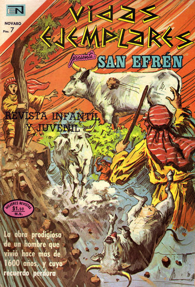 Cover for Vidas Ejemplares (Editorial Novaro, 1954 series) #361