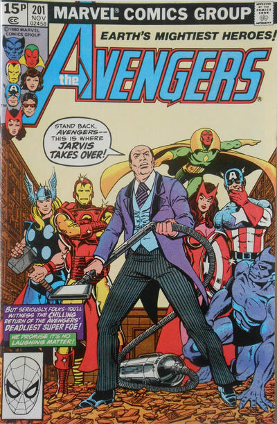Cover for The Avengers (Marvel, 1963 series) #201 [British]