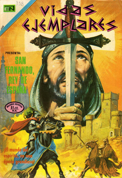 Cover for Vidas Ejemplares (Editorial Novaro, 1954 series) #358
