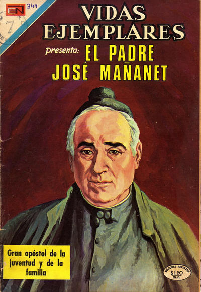 Cover for Vidas Ejemplares (Editorial Novaro, 1954 series) #344