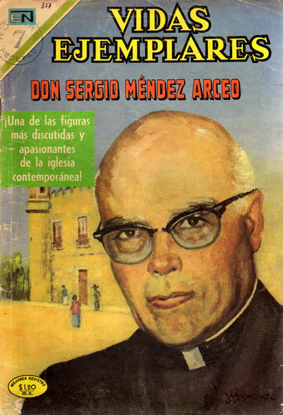 Cover for Vidas Ejemplares (Editorial Novaro, 1954 series) #317