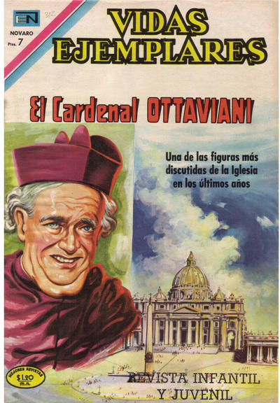 Cover for Vidas Ejemplares (Editorial Novaro, 1954 series) #312