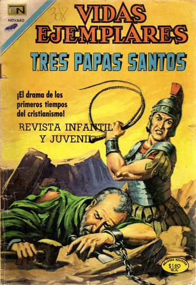 Cover for Vidas Ejemplares (Editorial Novaro, 1954 series) #308 [Española]