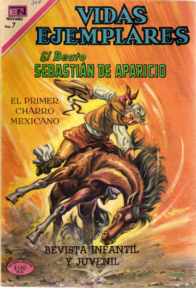Cover for Vidas Ejemplares (Editorial Novaro, 1954 series) #307