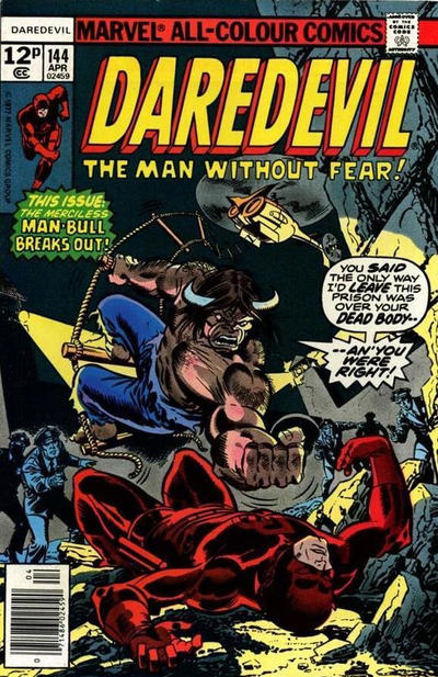 Cover for Daredevil (Marvel, 1964 series) #144 [Regular Edition]