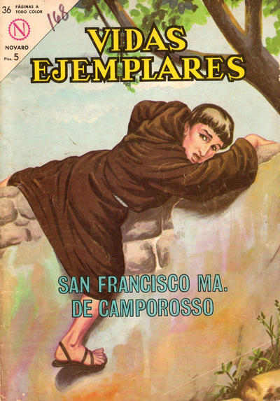 Cover for Vidas Ejemplares (Editorial Novaro, 1954 series) #168